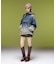 DUSTY DENIM ANORAK DRESS