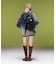 DUSTY DENIM ANORAK DRESS