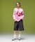 STRAWBERRY AND LOGO JACQUARD KNIT TOP