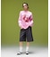 STRAWBERRY AND LOGO JACQUARD KNIT TOP