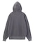 LETTERING SPRAY LOGO ZIP UP SWEAT HOODIE