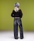 NUMBER JACQUARD COMPACT KNIT TOP