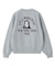 ARCH LOGO AND FACE PATCH SWEATSHIRT