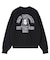 ARCH LOGO AND FACE PATCH SWEATSHIRT