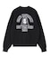 ARCH LOGO AND FACE PATCH SWEATSHIRT
