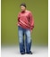 FADED BIG PATCH CREWNECK SWEATSHIRT