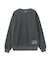 FADED BIG PATCH CREWNECK SWEATSHIRT