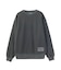 FADED BIG PATCH CREWNECK SWEATSHIRT