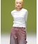 FADED 2WAY WIDE LEG WORK PANTS