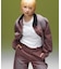 FADED 2WAY WIDE LEG WORK PANTS