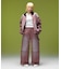FADED 2WAY WIDE LEG WORK PANTS