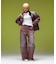 FADED 2WAY WIDE LEG WORK PANTS