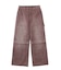 FADED 2WAY WIDE LEG WORK PANTS