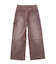 FADED 2WAY WIDE LEG WORK PANTS