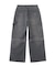 FADED 2WAY WIDE LEG WORK PANTS