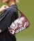 FAUX LEATHER FACE HANDBAG