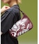 FAUX LEATHER FACE HANDBAG