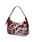 FAUX LEATHER FACE HANDBAG
