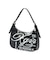 FAUX LEATHER FACE HANDBAG