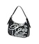 FAUX LEATHER FACE HANDBAG