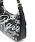 FAUX LEATHER FACE HANDBAG