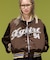 LOGO AND NUMBER VARSITY JACKET