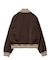 LOGO AND NUMBER VARSITY JACKET