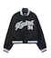 LOGO AND NUMBER VARSITY JACKET