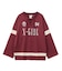 LACED UP FOOTBALL L/S TOP