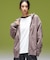 BRUSHED COLLAGE GRAPHIC FACE PATCH ZIP UP SWEAT HOODIE