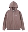 BRUSHED COLLAGE GRAPHIC FACE PATCH ZIP UP SWEAT HOODIE