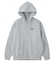BRUSHED COLLAGE GRAPHIC FACE PATCH ZIP UP SWEAT HOODIE