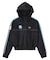 LOGO PATCHED ZIP UP JERSEY COMPACT HOODIE