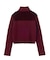VELOUR AND KNIT ZIP UP TOP
