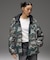 FACE EMBROIDERED PATCH REVERSIBLE JACKET