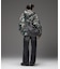 FACE EMBROIDERED PATCH REVERSIBLE JACKET