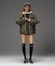 FACE EMBROIDERED PATCH REVERSIBLE JACKET