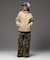FACE EMBROIDERED PATCH REVERSIBLE JACKET