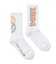MIX LOGO JACQUARD RIB SOCKS