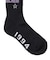 WORLD LOGO JACQUARD RIB HIGH SOCKS