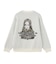 CAMO FACE AND LOGO JACQUARD KNIT TOP