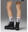 THE X-GIRL LOGO AND FACE JACQUARD RIB SOCKS