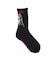 THE X-GIRL LOGO AND FACE JACQUARD RIB SOCKS