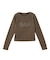 STAR LOGO PATCH FADED L/S COMPACT TOP