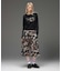JERSEY MIX 2WAY WIDE LEG CARGO PANTS