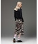 JERSEY MIX 2WAY WIDE LEG CARGO PANTS