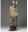 JERSEY MIX 2WAY WIDE LEG CARGO PANTS