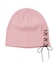 LACE UP BEANIE