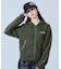 BACK LACE UP ZIP UP SWEAT HOODIE