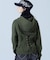 BACK LACE UP ZIP UP SWEAT HOODIE